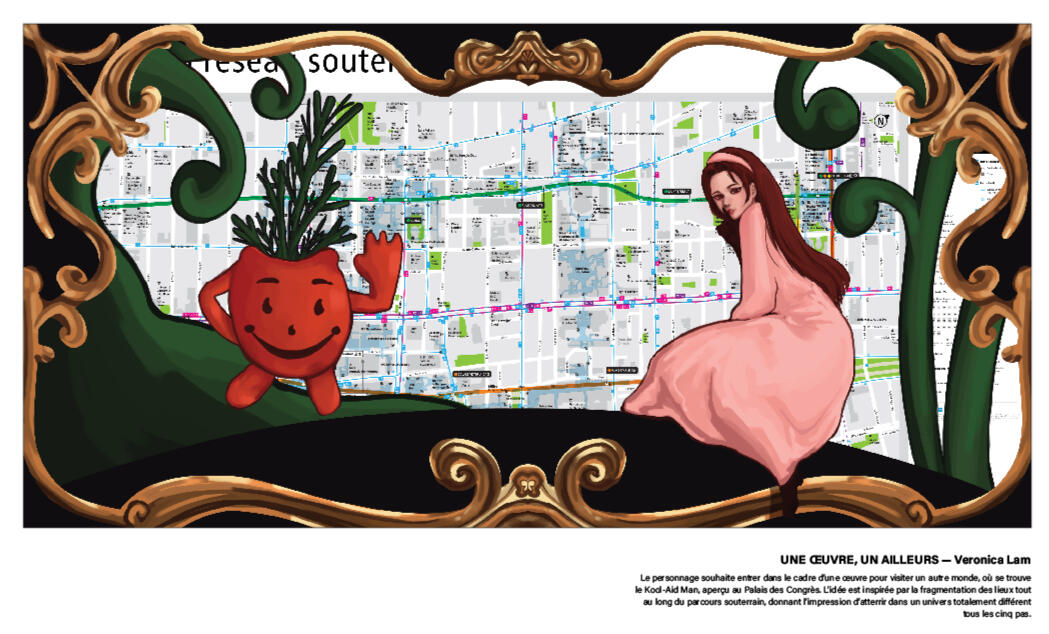 Illustration Réseau Souterrain Illustration Réseau Souterrain